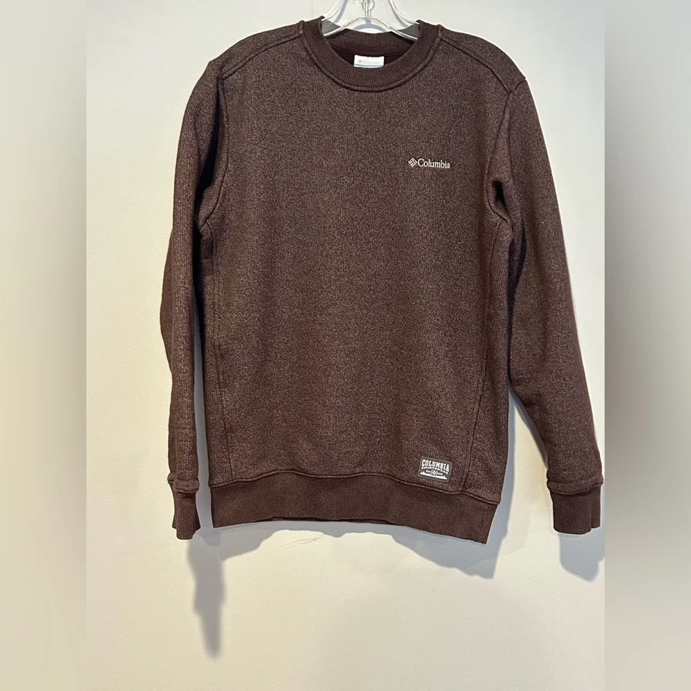 Columbia Men's Chocolate Crewneck Sweater